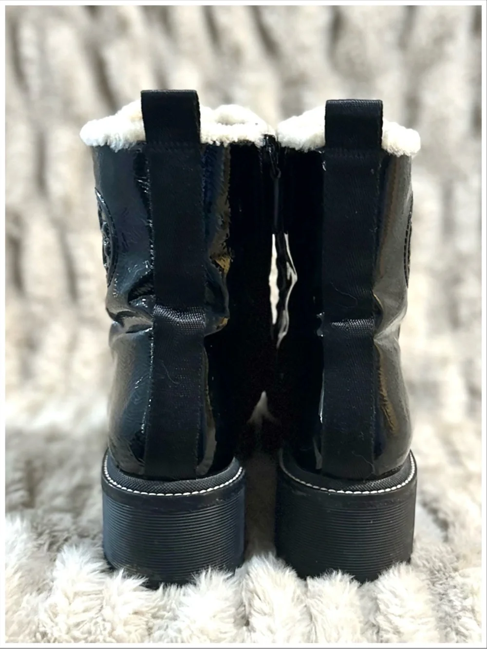 Tory Burch Miller Lug-Sole Boots ~ Size 8.5M ~ Item #SB76